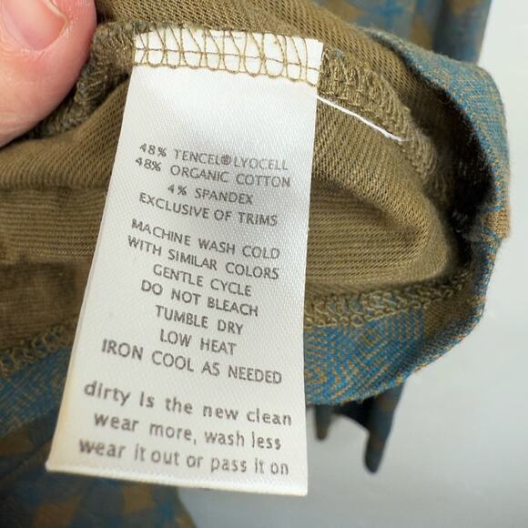 Horny Toad Bellflower Empire Waist Knee Length Dress Size XS - Picture 6 of 7